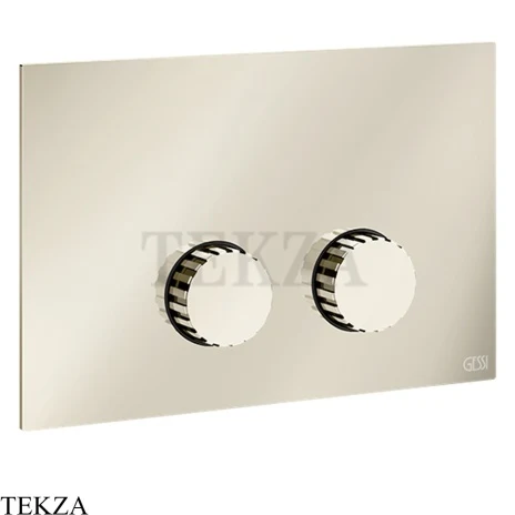 Gessi Incastri Клавиша смыва для инсталляции Tece profil octa 2 75617-720, никель глянец