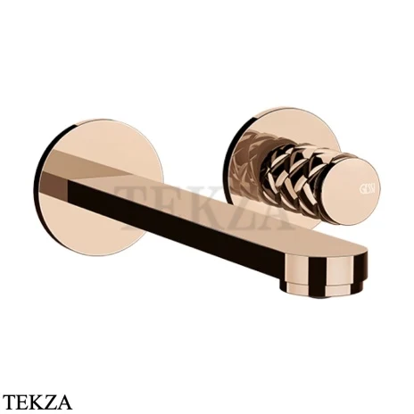 Gessi Pelle Tresse Смеситель для раковины, внешняя часть 78088-030, Copper PVD