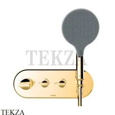 Bossini  APICE Термостат для ванны 2 потока, внешняя часть Z00520.021, Золото глянец