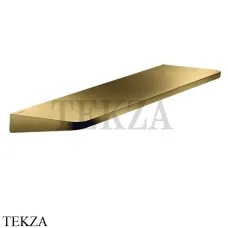 Axor Universal Circular Полочка для ванны на стену 40 см 42844990, золото глянец