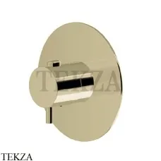 Newform XT Термостат для душа, внешняя часть, 67607E.M0.071, Gold satin