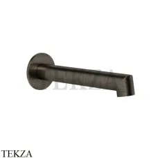 Gessi ANELLO Излив для ванны настенный монтаж 63603-187, Aged Bronze