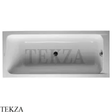 Duravit D-Code Ванна встраиваемая прямоугольная 700099000000000, акрил, белый глянец