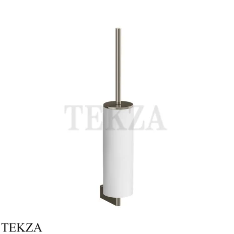 Gessi Origini Туалетный ершик настенный, белый 66419-720, Nickel PVD