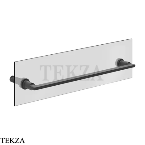 Gessi INCISO accessories Полотенцедержатель для крепления на стекло, 60 см 58617-299, Black XL