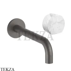 Fantini AF/21 Смеситель для раковины, прогрессивный, внешняя часть 27P5A713BCX, Matt Gun Metal PVD