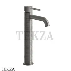 Gessi 316 TRAME Смеситель для раковины, без сливного гарнитура 54309-239, Steel Brushed Gessi 316 TRAME Смеситель для раковины, без сливного гарнитура 54309-239, Steel Brushed