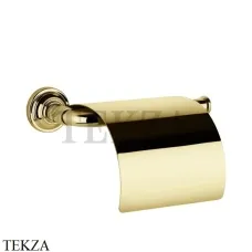 Gessi VENTI20 Держатель туалетной бумаги с крышкой 65449-246, Gold PVD
