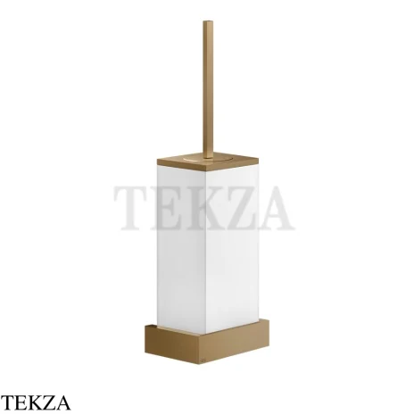 Gessi Rettangolo Ёршик подвесной, композит белый 20819-791, Deep Bronze Brushed PVD