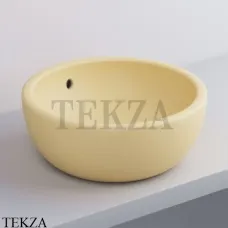 Cielo SHUI Раковина круглая 42 накладная с переливом SHBA CN, Canapa