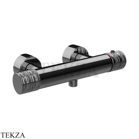 Gessi Habito TRAME Смеситель термостатический для душа 70333-706, Black Metal PVD