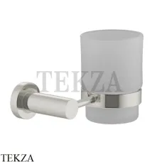 FIMA Carlo Frattini ROTOLA Стакан настенный, стекло матовое F6003/1SN, Brushed nickel