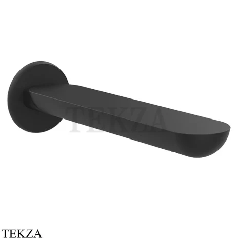 Gessi Perle Излив для ванны настенный 74041-299, черный матовый