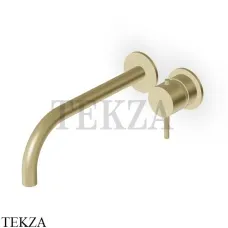 Zucchetti Helm Смеситель для раковины, внешняя часть ZHE720.XP31, английское золото brushed