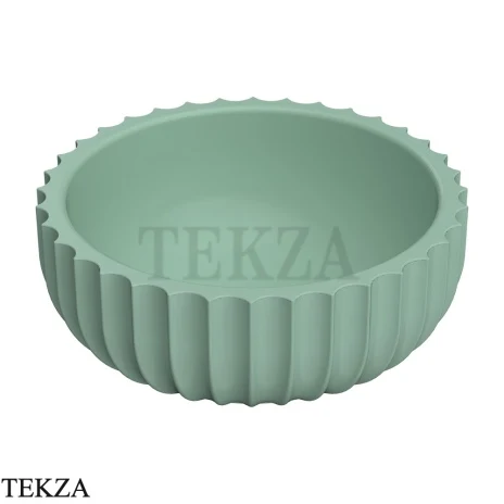 Flaminia Settecento чаша для мелочей 15,2×15,2×6 см, зелёный Menta матовый