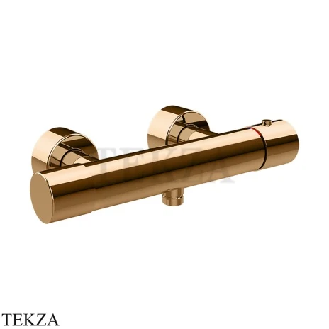 Gessi Habito UNITO Смеситель термостатический для душа 70033-735, Warm Bronze PVD