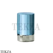 Fantini Venezia Ручка хрусталь - прозрачный светло синий 2995N748CE, Nickel PVD