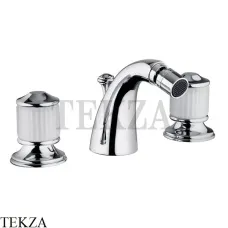 Bongio CRISTALLO Смеситель для биде, с донным клапаном 04503CR, хром глянец