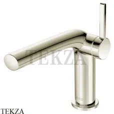 Keuco Edition 400 Смеситель для раковины 120, без гарнитуры 51504050102, Никель шлифованный