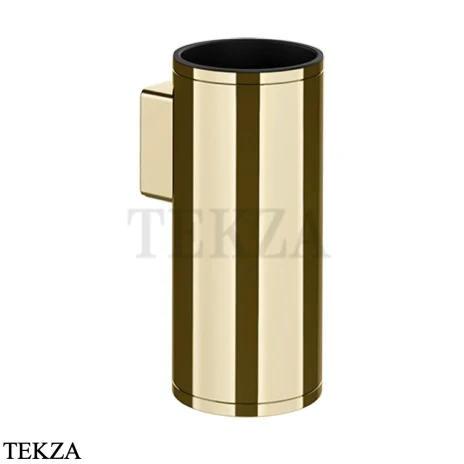 Gessi Pelle Tresse Стакан настенный с держателем 78507-710, Brass PVD