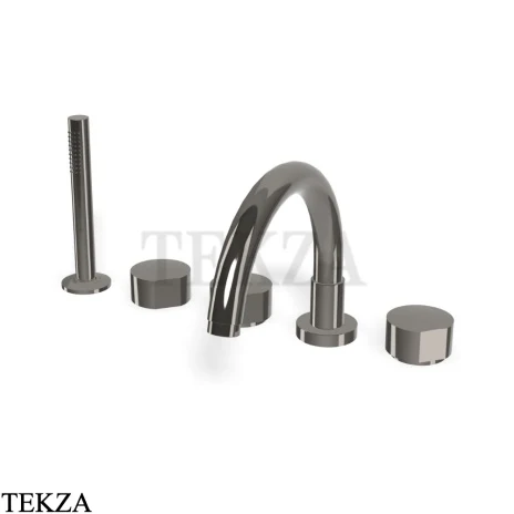 FIMA Carlo Frattini SO Смеситель на борт ванны ( ручки отдельно) F3174CN, black chrome