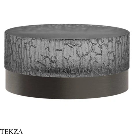 Gessi Incastri Мыльница настольная, Light smoke 75425-707, black хром Brush
