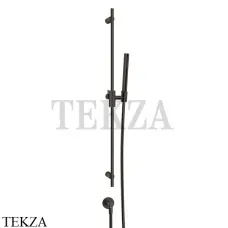 Gessi ANELLO Штанга в комплекте с душевой лейкой и выводом 63482-187, Aged Bronze