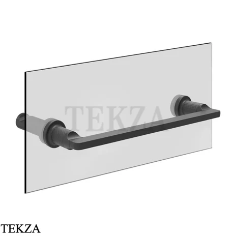 Gessi INCISO accessories Полотенцедержатель для крепления на стекло, 30 см 58613-299, Black XL