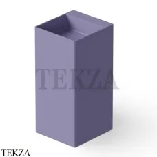 Dea Design Pedestal Basin Раковина напольная квадратная Solid Surface DD2019 420 14, Lilac №14