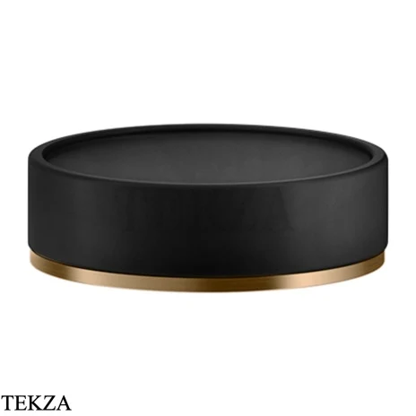 Gessi INCISO accessories Мыльница настольная, черный 58526-726, Warm Bronze Br.