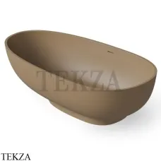 Dea Design Modern Ванна отдельностоящая овоидной формы 180x94 Solid Surface DD8616 1800 2, Light Camel №2