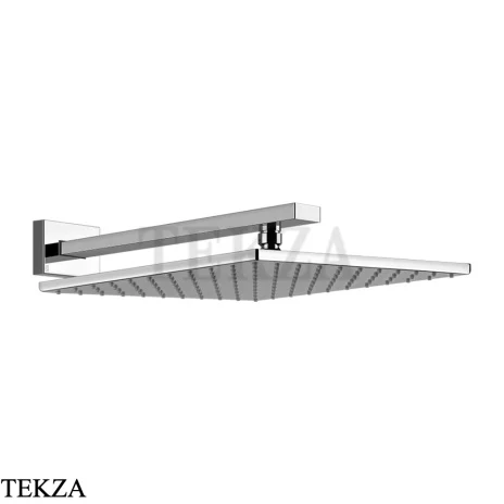 Gessi Rettangolo shower Верхний душ с кронштейном 15185-031, Хром глянец