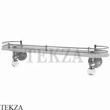 Migliore Cristalia SWAROVSKI Полка с галереей 16807, хром глянец