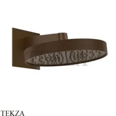 Gessi Inverso RIGATO Верхняя душевая лейка с кронштейном 63549-845, Dark Bronze