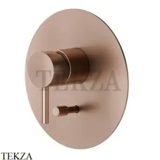 Newform X-Steel 316 Смеситель для душа 2 потока, внешняя часть, 69670EX.59.067, PVD Brushed copper bronze Newform X-Steel 316 Смеситель для душа 2 потока, внешняя часть, 69670EX.59.067, PVD Brushed copper bronze