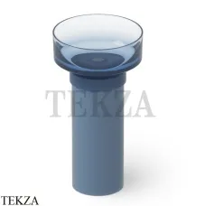 Dea Design Pedestal Basin Раковина напольная Glasstech DD2023 480 R7, Royal Blue R7