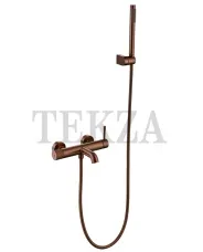 Boheme Uno Смеситель для ванны наружный монтаж, с гарнитуром, Uno 463-BRB, brushed bronze