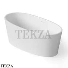 Dea Design Nature Ванна отдельностоящая овальная 160x75 Solid Surface DD8617 1600 18, White №18