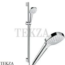 Hansgrohe Croma Select E Vario 3 jet Душевой набор 26592400 хром глянец-белый Hansgrohe Croma Select E Vario 3 jet Душевой набор 26592400 хром глянец-белый