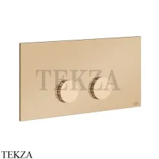 Gessi Клавиша смыва для инсталляции Viega Prevista 54645-735, Warm Bronze