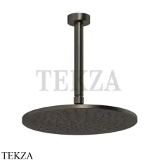 Gessi ANELLO Верхняя лейка с потолочным кронштейном 63352-187, Aged Bronze