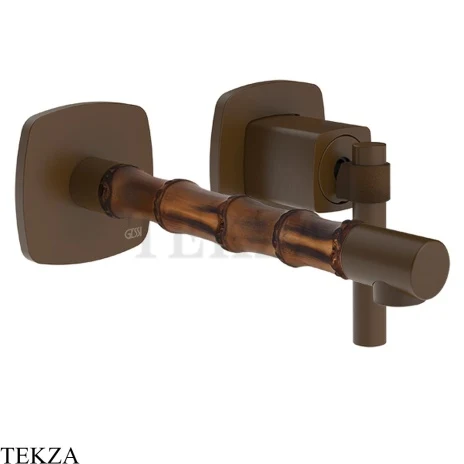 Gessi Jacqueline Смеситель для раковины, внешняя часть 77088-845, бронза Dark Brush