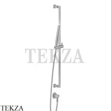 Gessi INCISO SHOWER Душевой гарнитур-штанга с выводом воды 58142-031, хром глянец