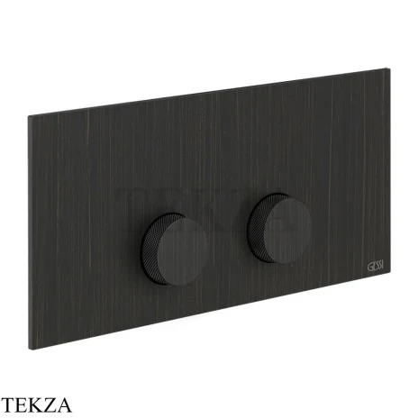 Gessi ANELLO Клавиша смыва для инсталляции viega prevista, Villeroy&Boch 54633-187, Aged Bronze