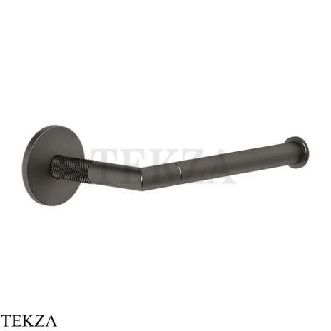 Gessi ANELLO Держатель туалетной бумаги без крышки 63755-707, Black Metal Brushed PVD