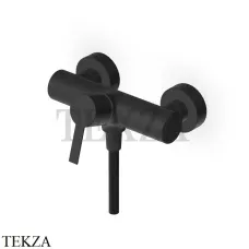 Zucchetti Gill Смеситель для душа настенный монтаж ZGL106.N1, черный goffrato