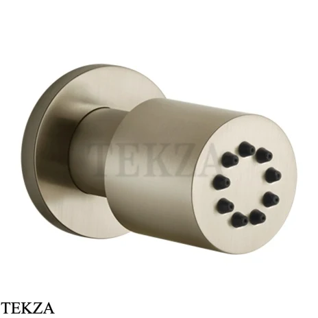 Gessi INCISO SHOWER Боковая форсунка поворотная 13375-149, Finox Brushed Nickel