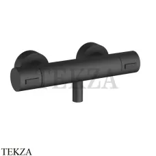 Dornbracht TARA Термостат для душа настенный монтаж 34442979-33, черный матовый Dornbracht TARA Термостат для душа настенный монтаж 34442979-33, черный матовый