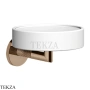 Gessi ANELLO Мыльница настенная композит белый 63701-030, Copper PVD