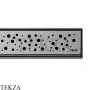 TECEdrainline drops 100 Решетка из нержавеющей стали 601030, сталь полированная